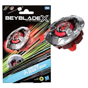 Hasbro Beyblade X, Trottola Con Lanciatore, UX Shelter Drake 7-80GP