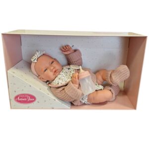 Antonio Juan Bambolotto Cm 42, Corpo Con Imbottitura Speciale, Neonata Lua