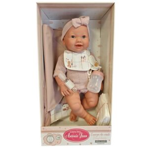 Antonio Juan Bambola Cm 42 Corpo Vinile, Mia Fa Pipì e Muove Gli Occhi