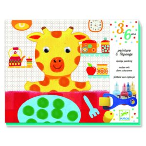 Djeco Pittura con le Spugne Sponge Painting
