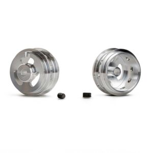 Slot.it, Cerchi Air Con fori Di Alleggerimento in Alluminio 16,5 x 9.75 x 1,5mm