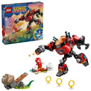 Lego Sonic, Knuckles vs. il Mech Egg Crusher del Dr. Eggman