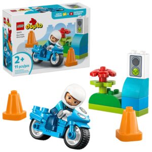 Lego Duplo, Motocicletta blu della Polizia