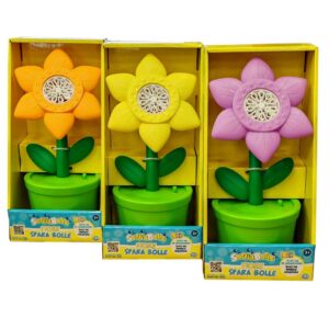 ODS Soffiabolle Fiore Girasole Spara Bolle Orientabile LED