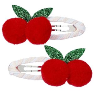 Souza Mollette Per Capelli, Ciliegie Rosse 2 Pezzi