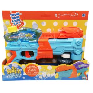 ODS Pistola Ad Acqua e Spara Bolle Di Sapone 2 In 1
