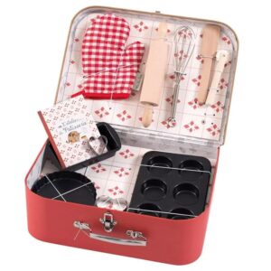 Moulin Roty Valigia Del Pasticcere Con Tanti Accessori