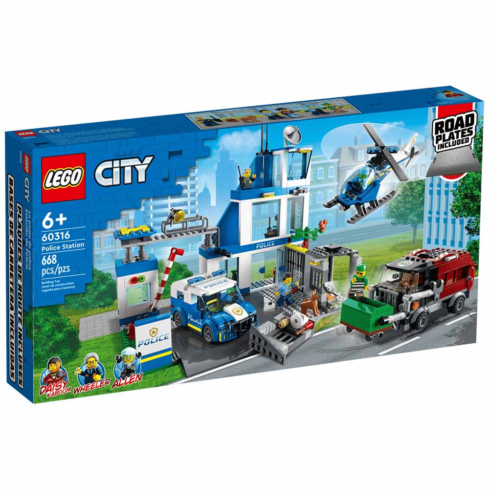 Lego, City Police, Stazione Di Polizia