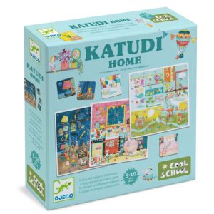 Djeco Gioco di Società Katudi Home - Osservazione e Memoria