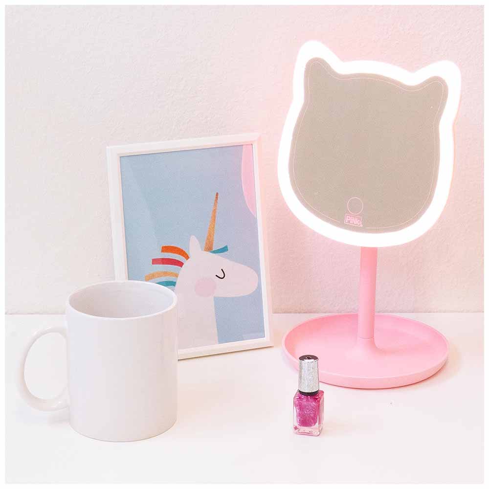 Nice Pink it, Specchio Per Makeup Con Cornice Led