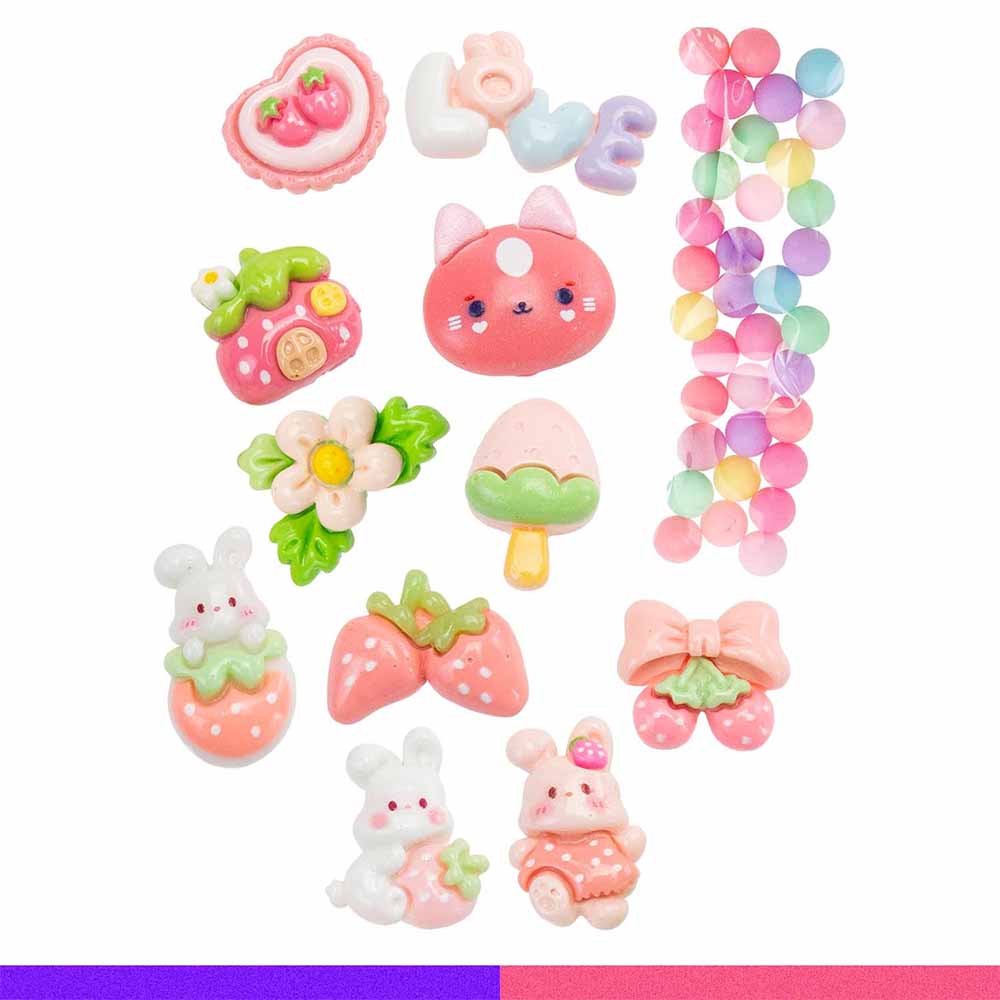 Nice Momomi Decoden Shiny Glitter, Kit di Resine Da Decorare
