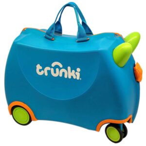 Trunki Valigia Cavalcabile Con Ruote Piroettanti 360, Terrance Blue
