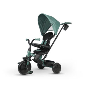 QplayTriciclo Evolutivo Elite Platinum 6 In 1, Green