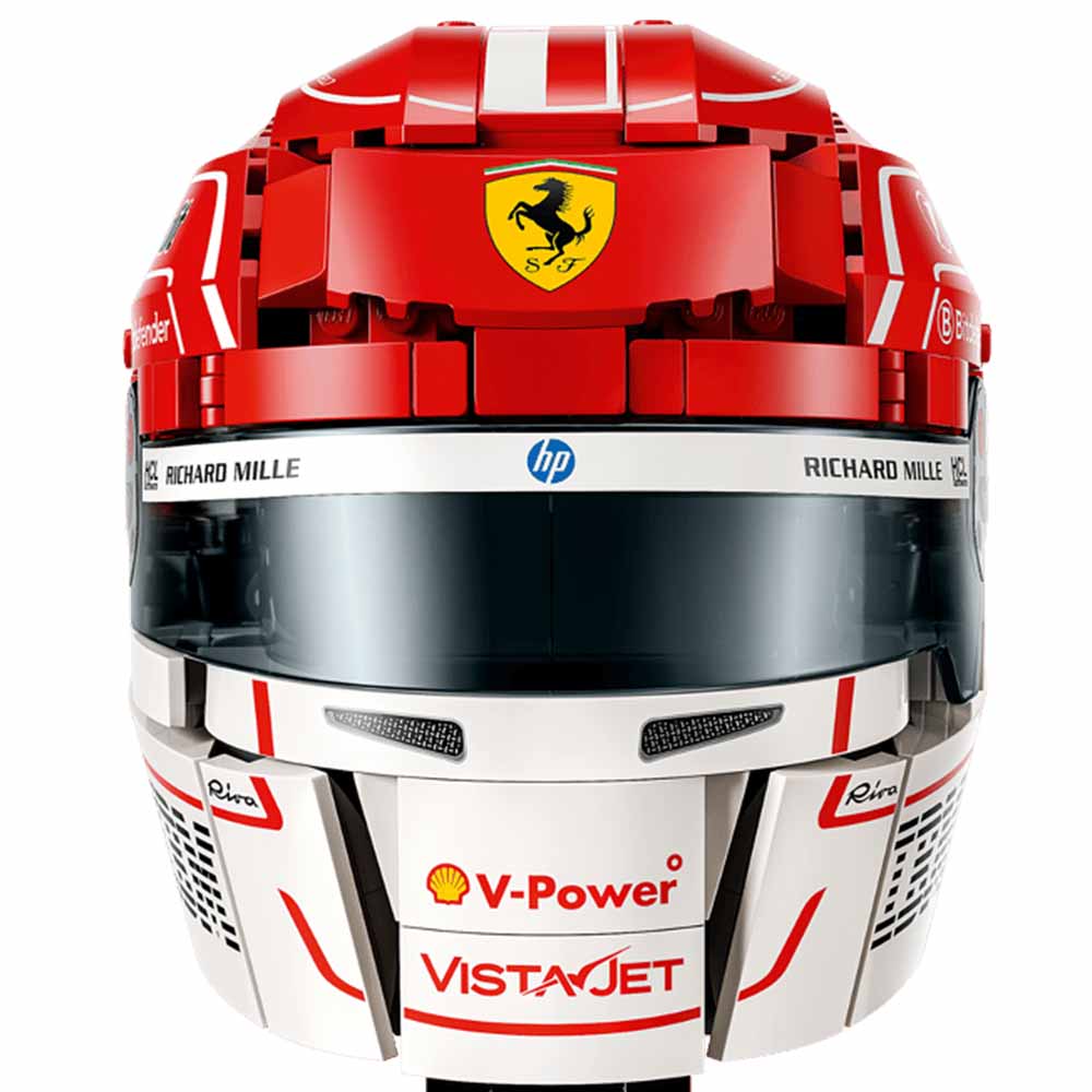 Lego Editions, Casco di Charles Leclerc Scuderia Ferrari HP