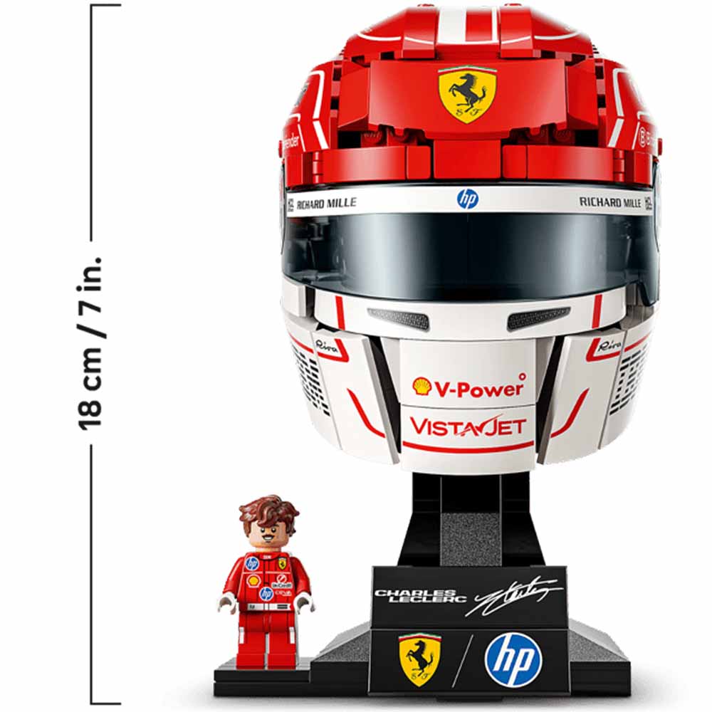 Lego Editions, Casco di Charles Leclerc Scuderia Ferrari HP