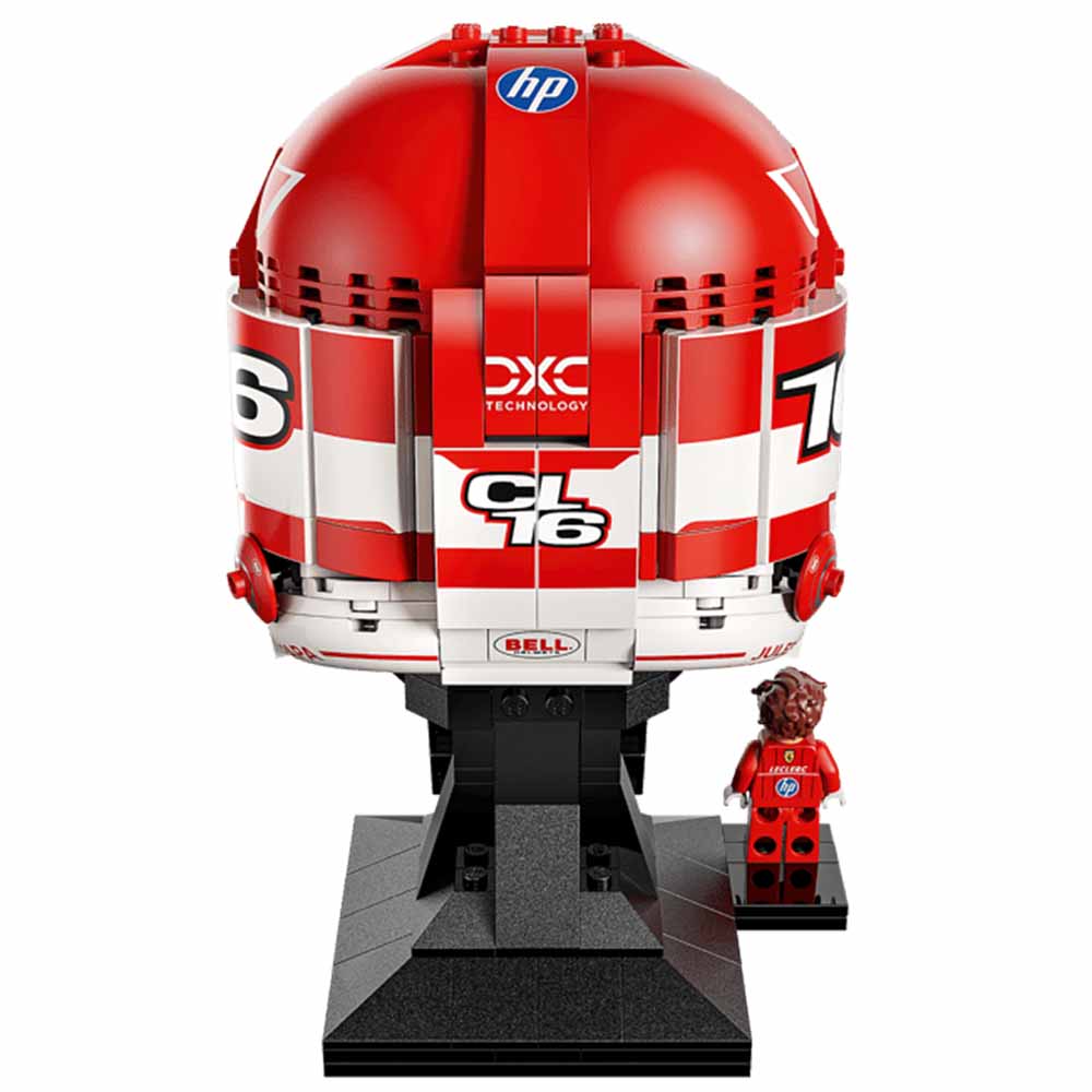 Lego Editions, Casco di Charles Leclerc Scuderia Ferrari HP