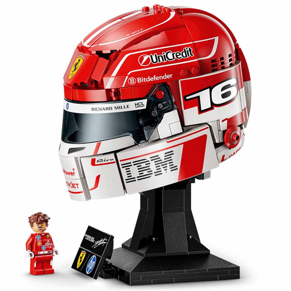 Lego Editions, Casco di Charles Leclerc Scuderia Ferrari HP