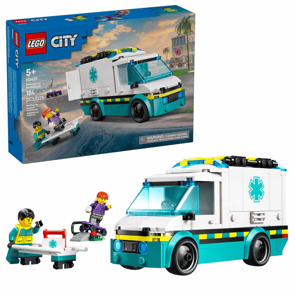 Lego City, Ambulanza Di Emergenza