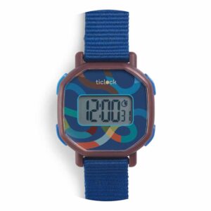 Djeco Orologio Digitale, Blue Volute -