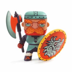 Djeco Personaggio 7,5 Cm Con Accessorio, Arty Toys Barbarius, Grognak