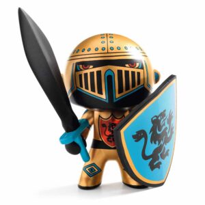 Djeco Personaggio 7,5 Cm Con Accessorio, Arty Toys Glorious, Knight Azur -