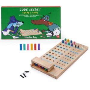Moulin Roty Gioco di Logica e Deduzione Secret Code in Legno