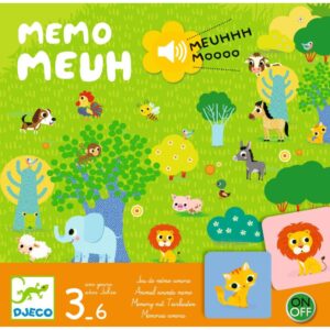 Djeco Gioco di Società Memo Meuh