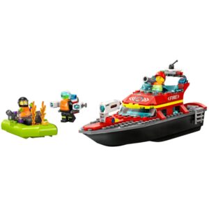 Lego, City Fire, Barca Di Soccorso Antincendio
