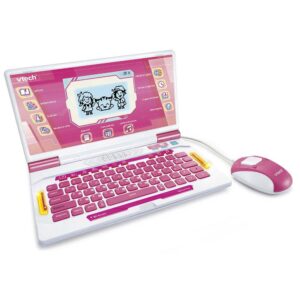 Vtech, Computer Portatile Bit Smart Genius Plus - Rosa