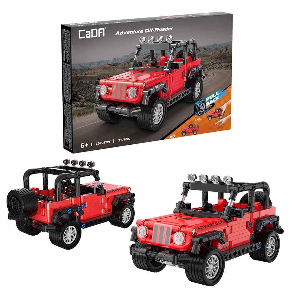 Cada, Adventure Off-Road Fuoristrada a Retrocarica 317 Pezzi