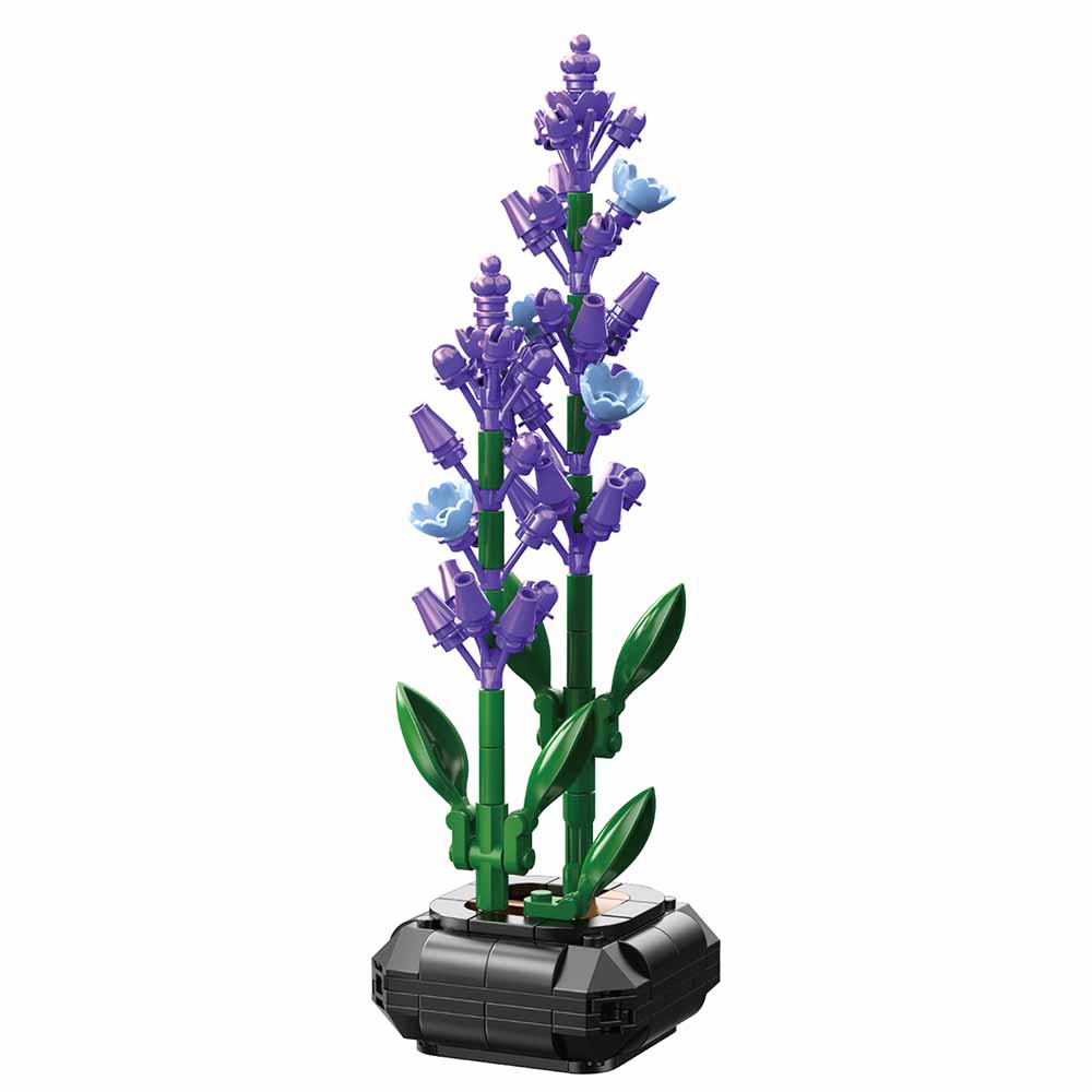 Cada, Fiore Lavanda Set Costruzione 205 Pezzi
