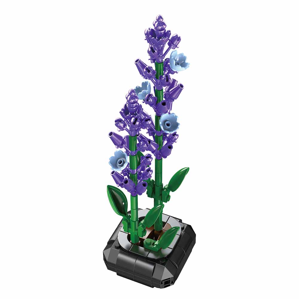 Cada, Fiore Lavanda Set Costruzione 205 Pezzi