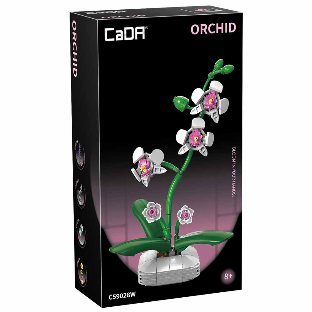 Cada, Fiore Orchidea Set Costruzione 237 Pezzi
