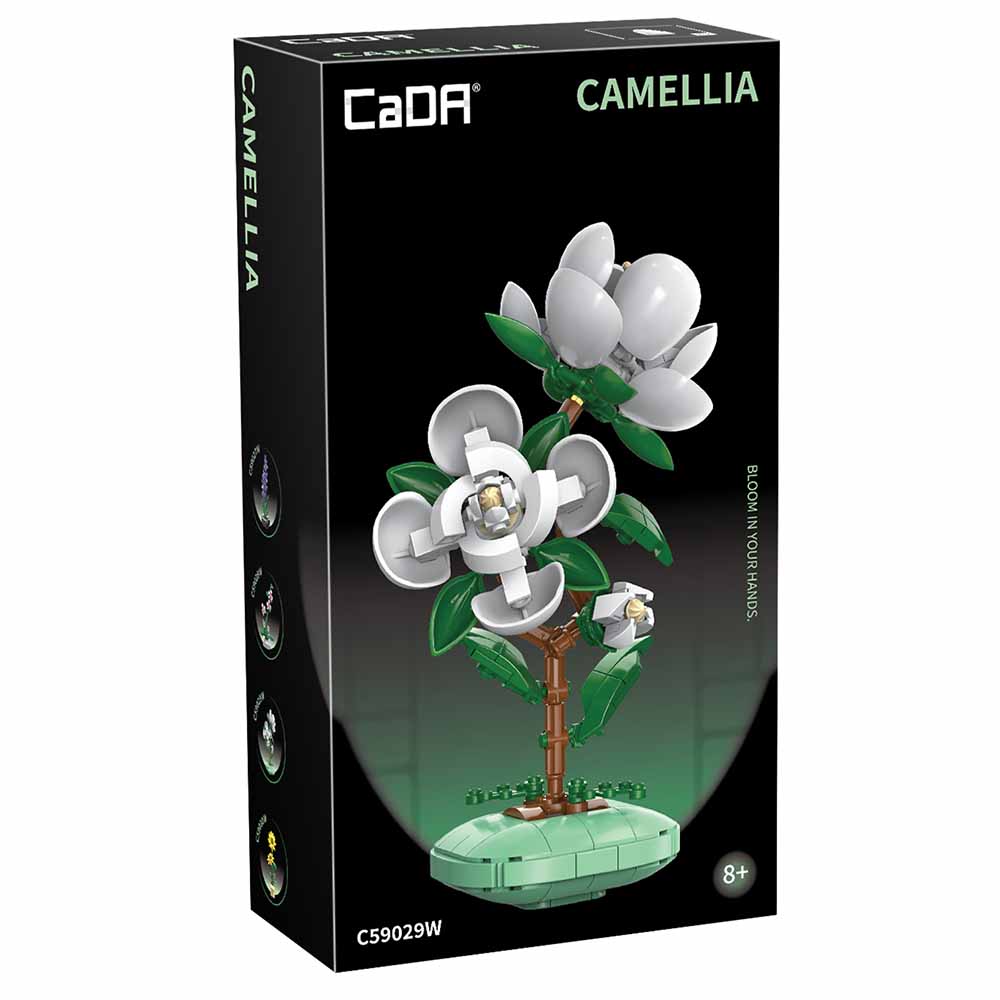 Cada, Fiore Camellia Set Costruzione 301 Pezzi