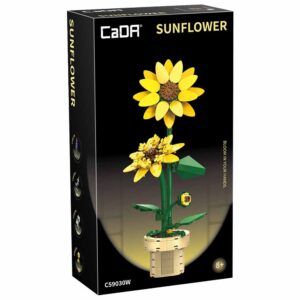 Cada, Fiore Girasole, Set Costruzione 187 Pezzi