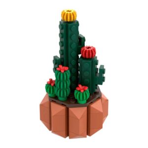 Brixies Plus, Mini Pianta Grassa Sogno Desertico, Set Costruzioni 125 Pezzi