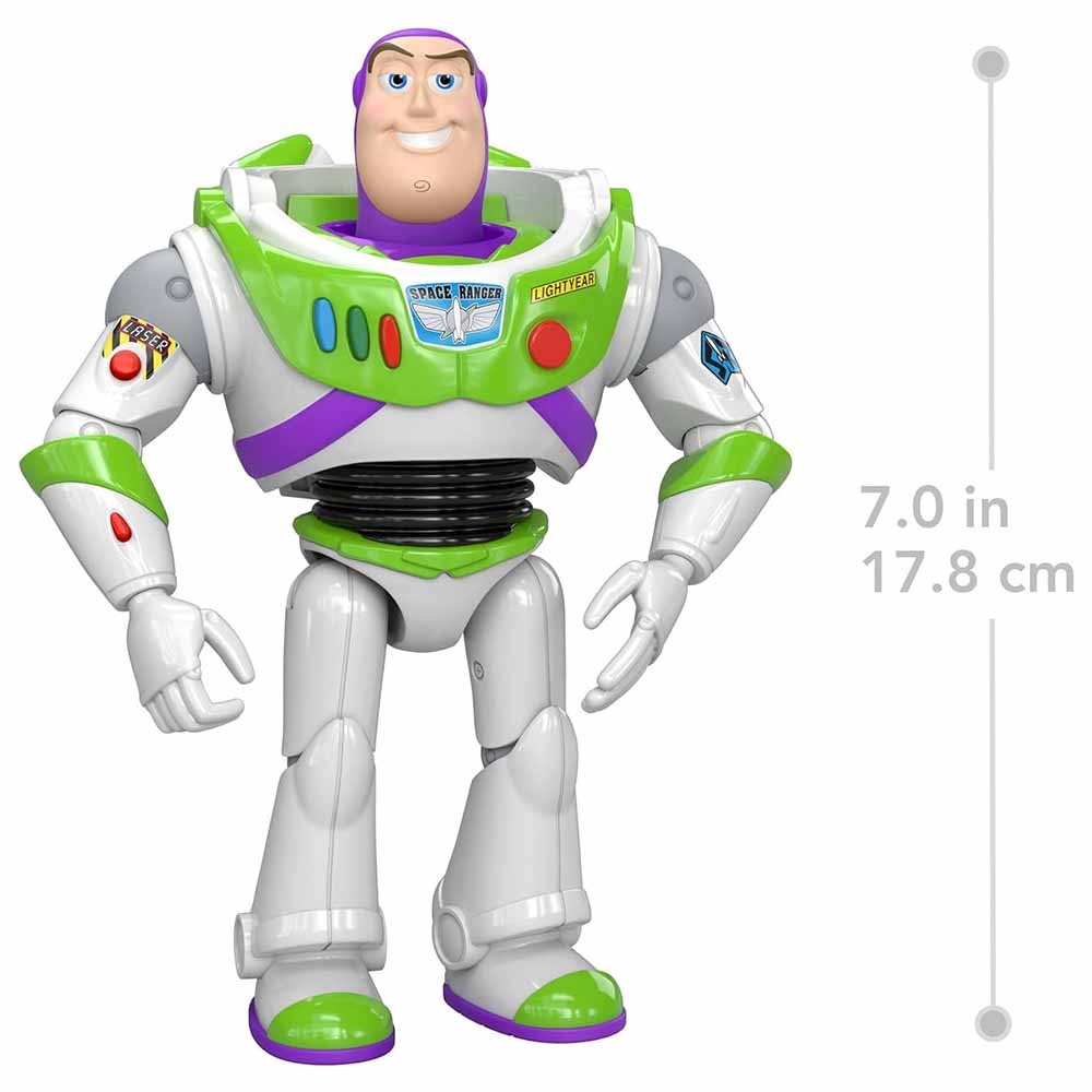 Mattel Toy Story 5, Buzz Lightyear, Personaggio Articolato Cm 17,8