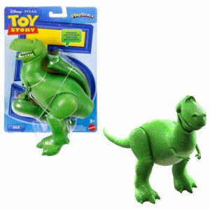 Mattel Toy Story 5, Rex, Personaggio Articolato Cm 18,4