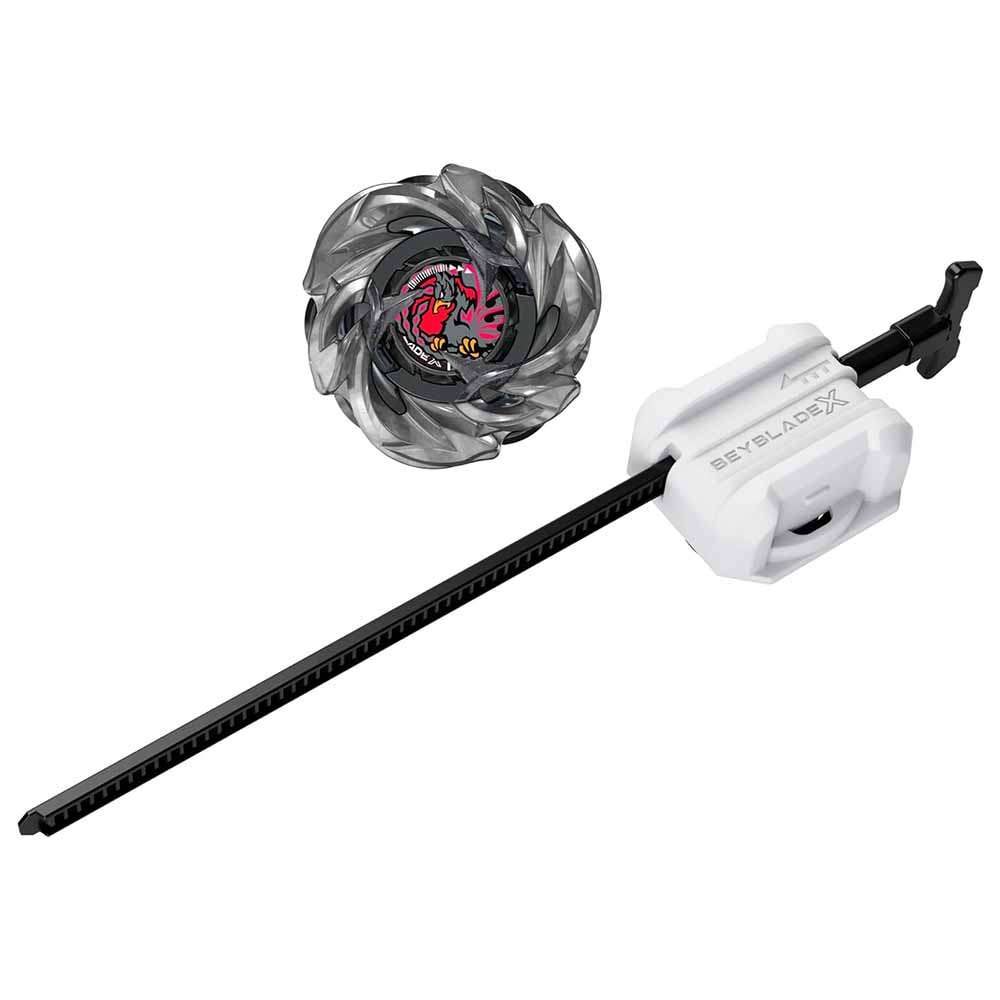 Hasbro Beyblade X, Trottola Con Lanciatore, Rudder Phoenix 4-70LF