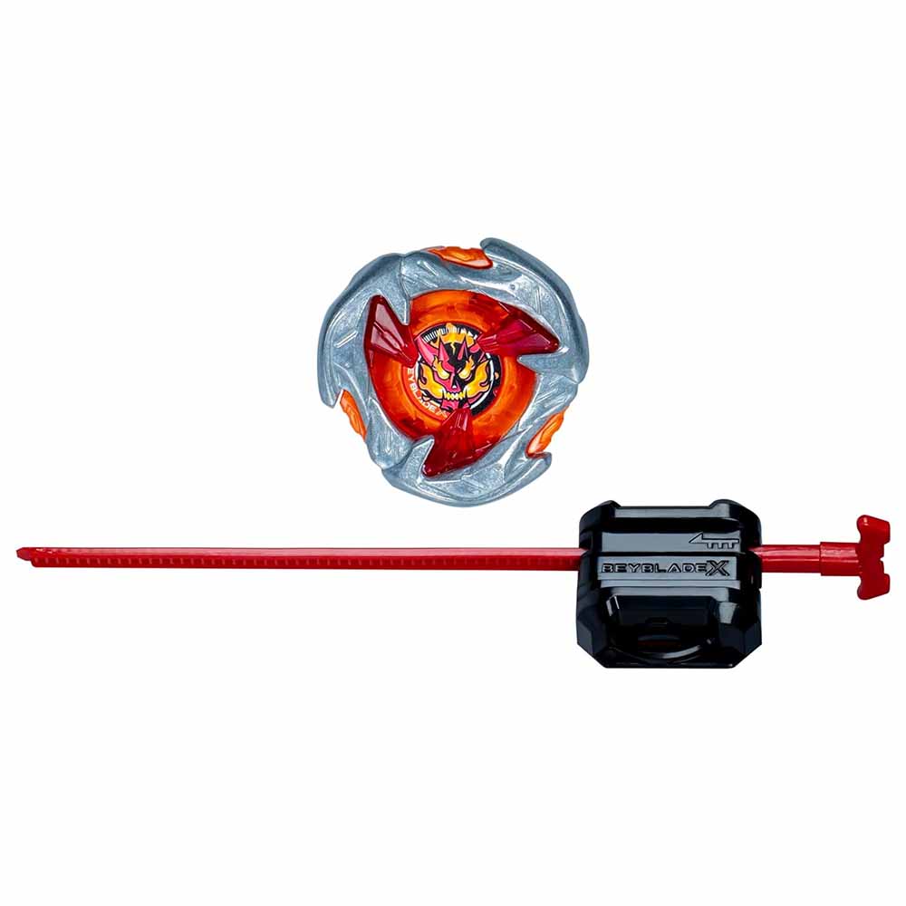 Hasbro Beyblade X, Trottola Con Lanciatore, Hammer Incendio 3-70H