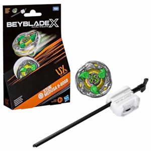 Hasbro Beyblade X, Trottola Con Lanciatore, Stun Medusa 9-60GB