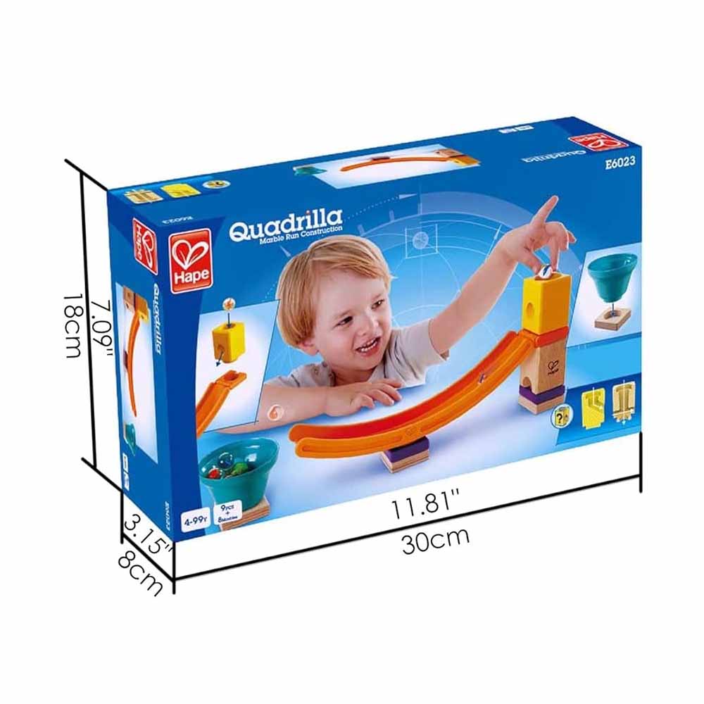 Hape Set Espansione Pista Delle Biglie Mega Trampolino