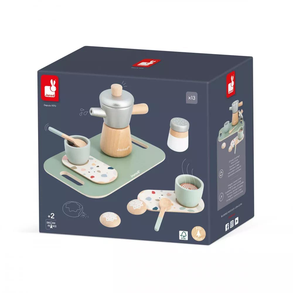 Janod Il Caffè All'Italiana, In Legno