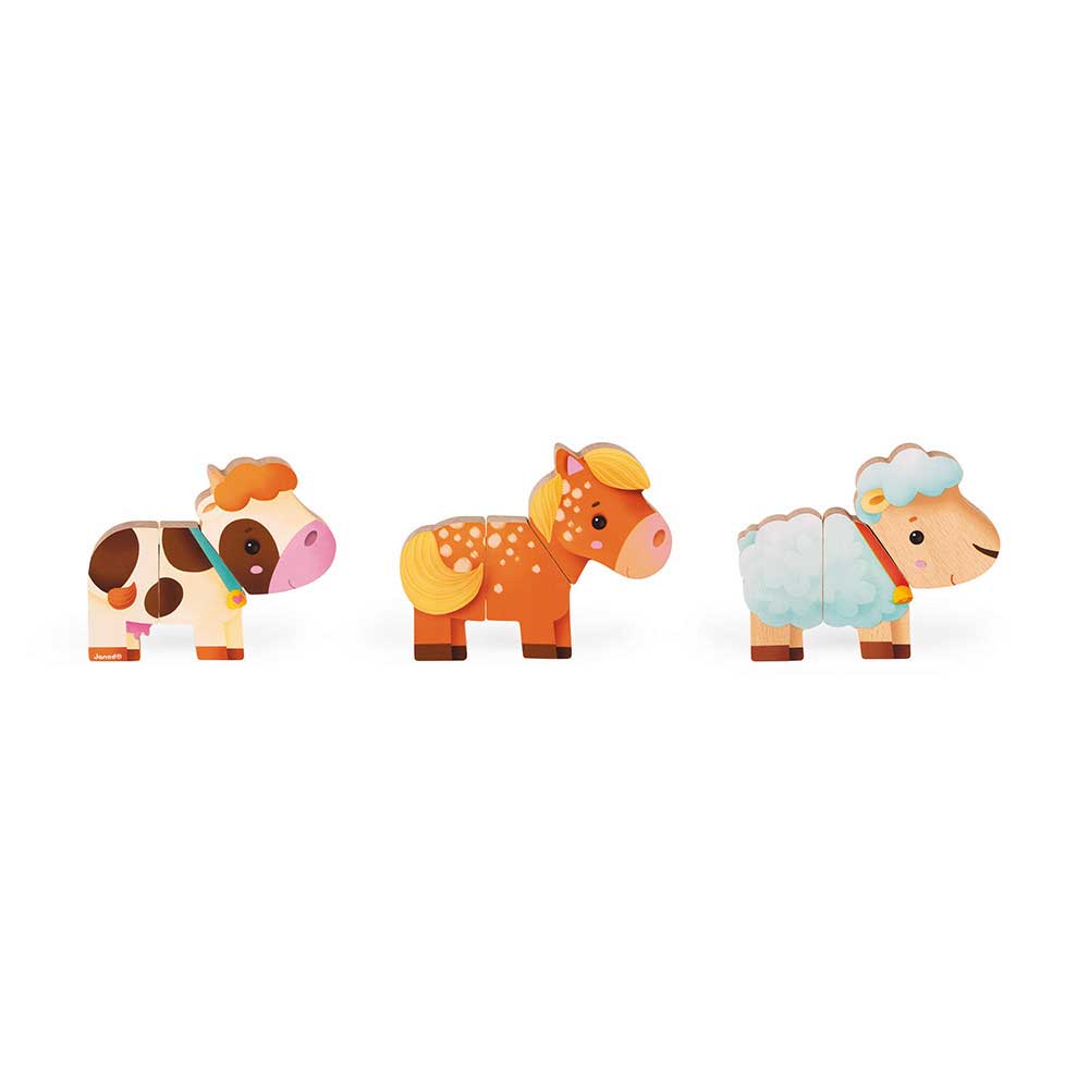 Janod Funny Magnets - Fattoria