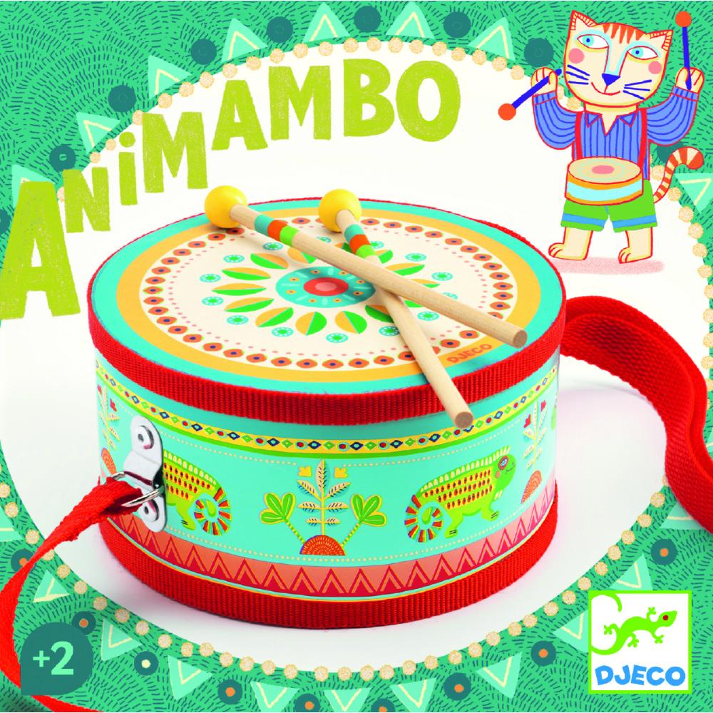 Djeco Animambo Tambour Tamburo a tracolla