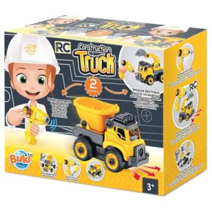 Buki Camion Da Cantiere RC Monta e Smonta Con Avvitatore