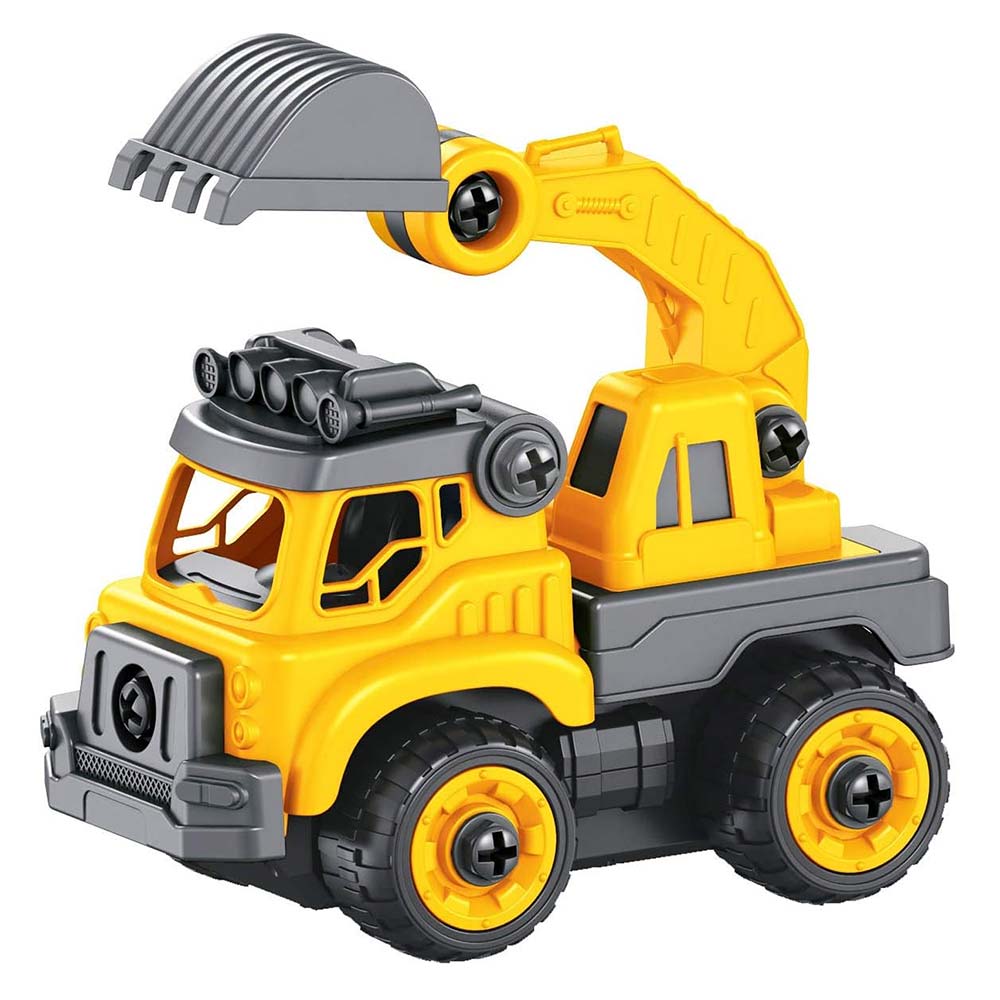 Buki Camion Da Cantiere RC Monta e Smonta Con Avvitatore