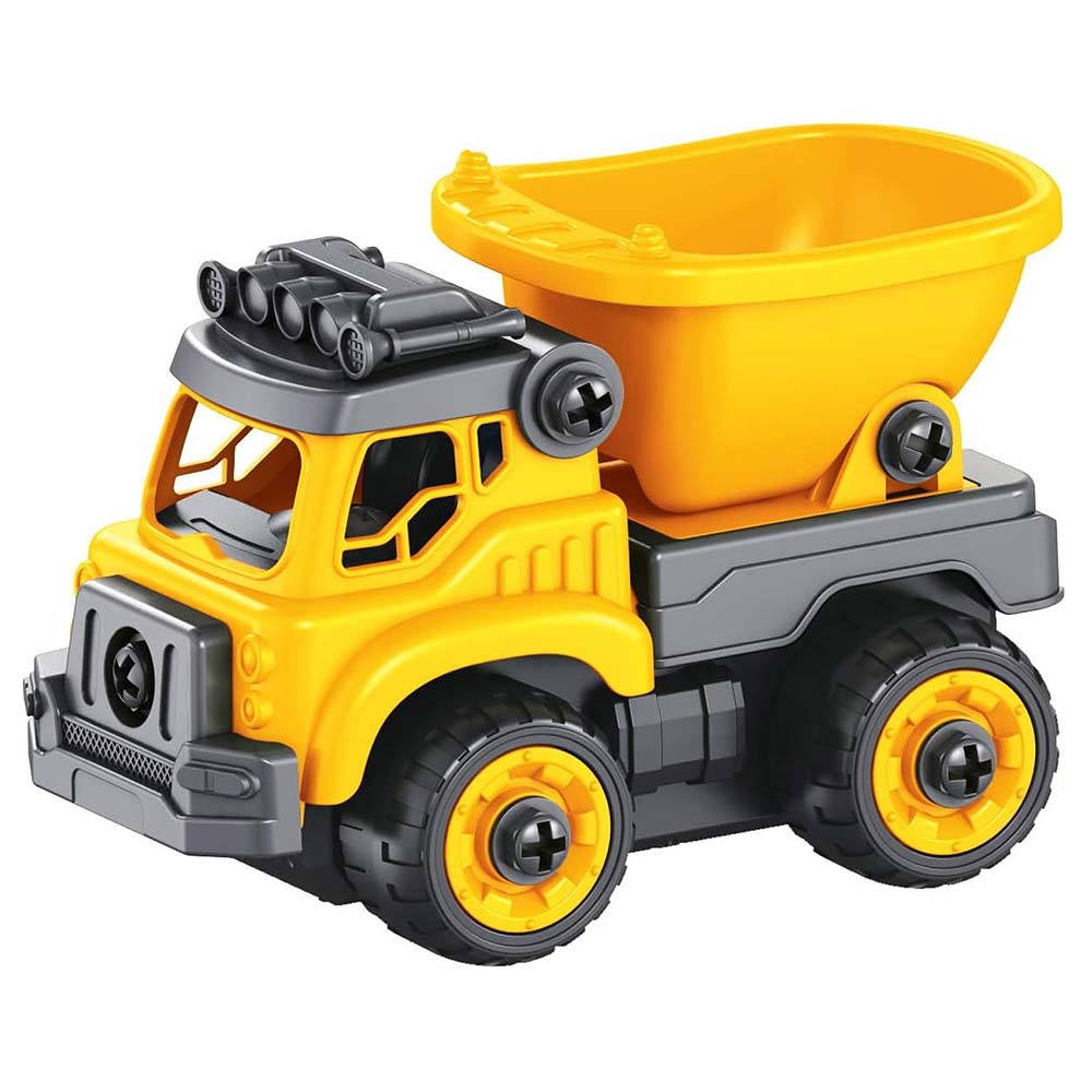 Buki Camion Da Cantiere RC Monta e Smonta Con Avvitatore