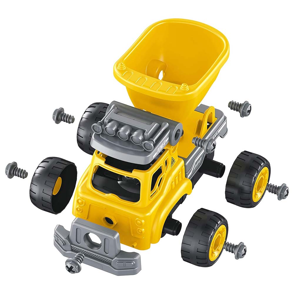 Buki Camion Da Cantiere RC Monta e Smonta Con Avvitatore