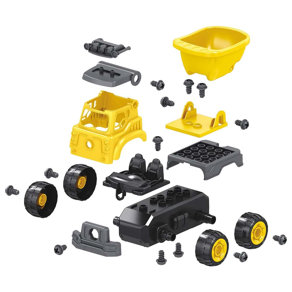 Buki Camion Da Cantiere RC Monta e Smonta Con Avvitatore